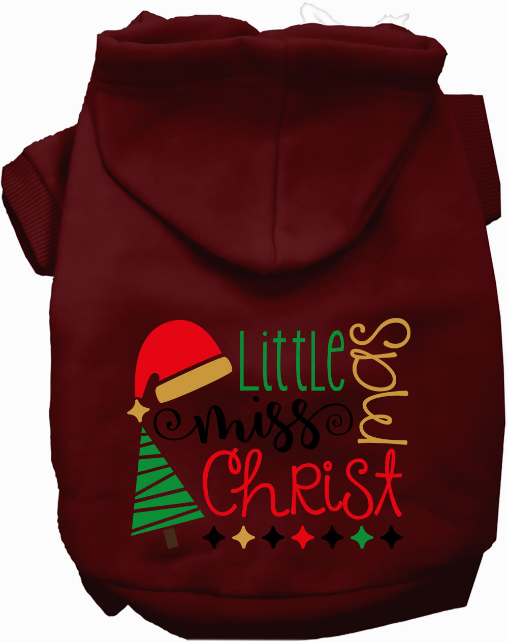 Dog Hoodie Little Miss for Festive Holiday Pet Comfort - gallery image 8