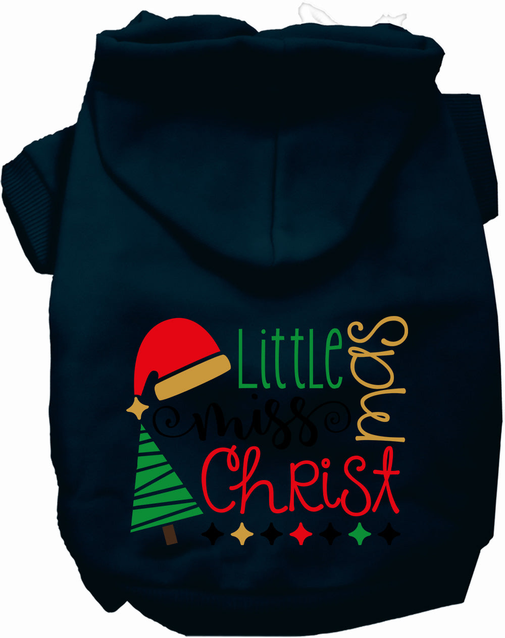 Dog Hoodie Little Miss for Festive Holiday Pet Comfort - gallery image 9