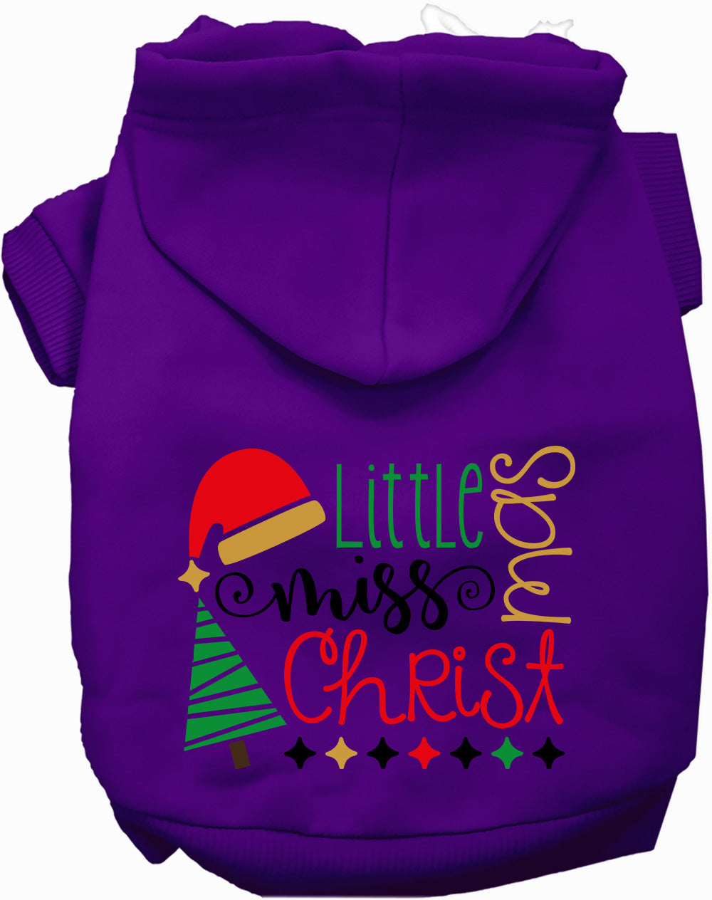 Dog Hoodie Little Miss for Festive Holiday Pet Comfort - gallery image 10
