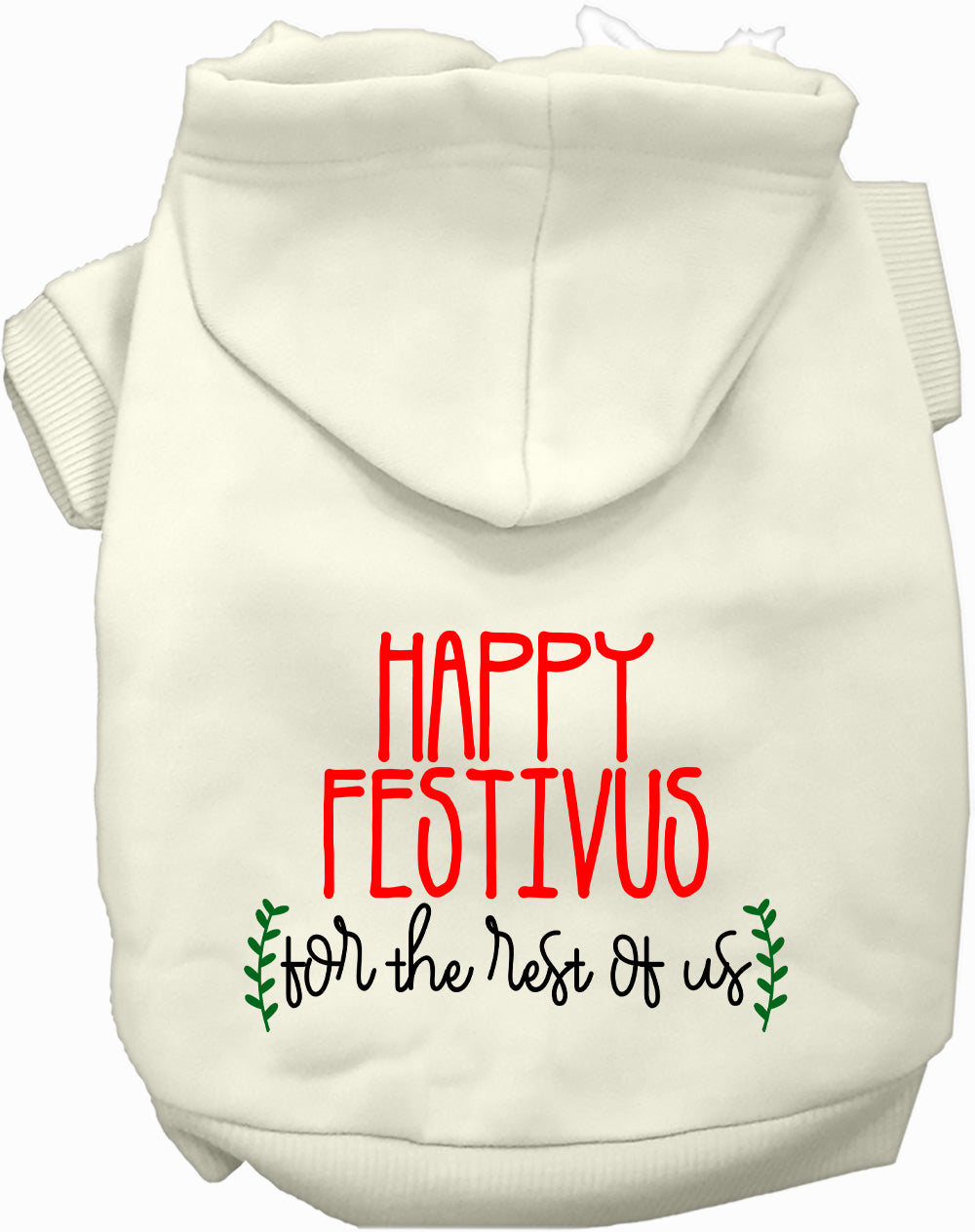 Dog Hoodie Happy Festivus for Everyday Pet Style and Comfort - main product image