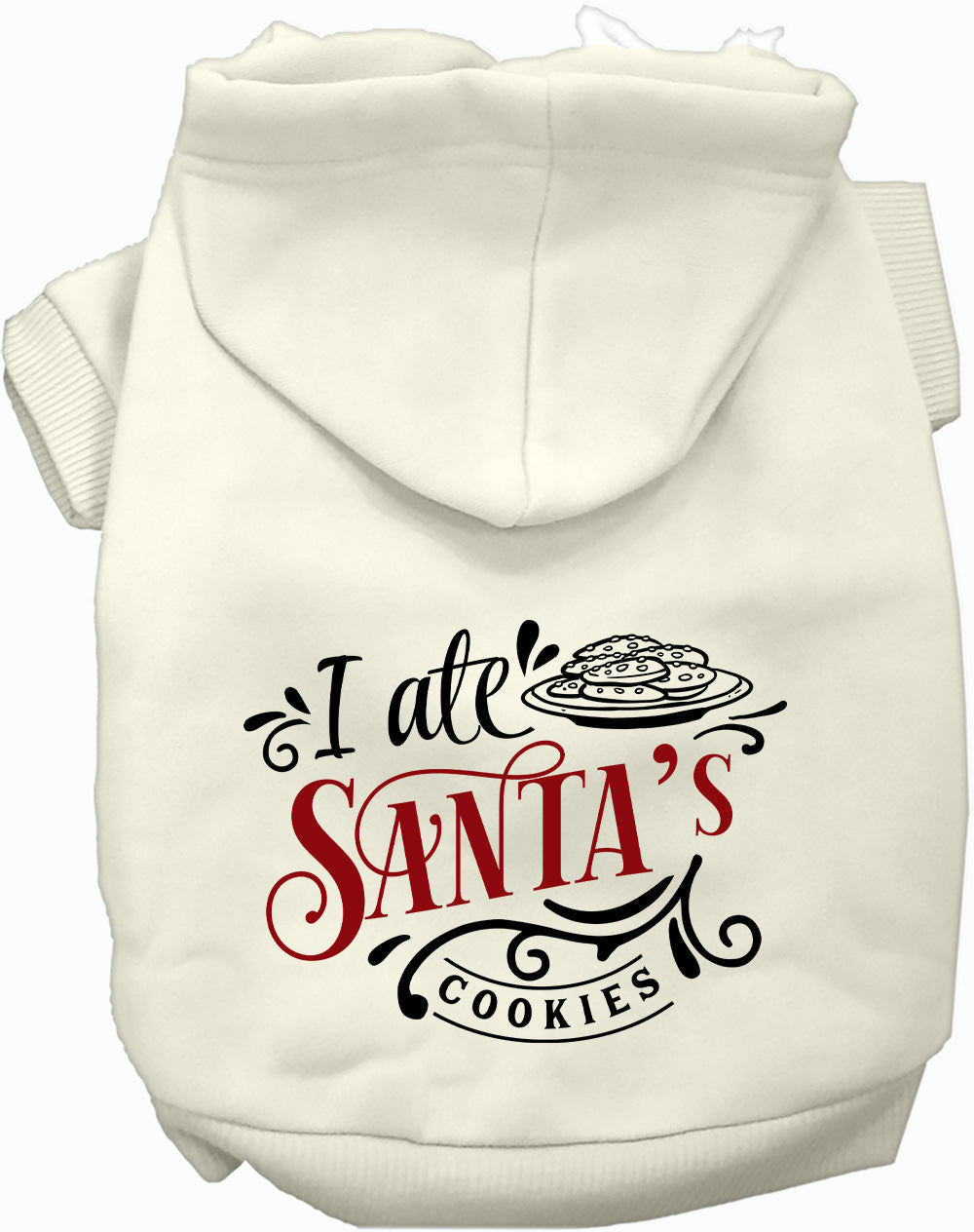 Dog Hoodie Ate Santas Cookies for Everyday Pet Style and - main product image