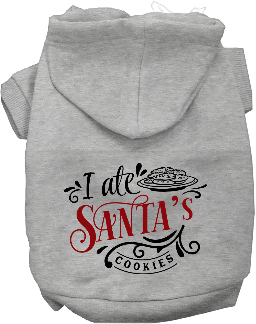 Dog Hoodie Ate Santas Cookies for Everyday Pet Style and - gallery image 7