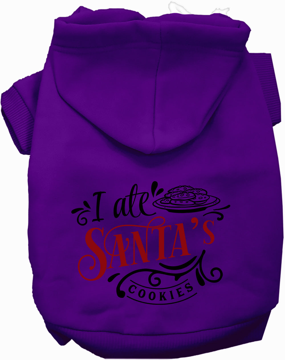 Dog Hoodie Ate Santas Cookies for Everyday Pet Style and - gallery image 9