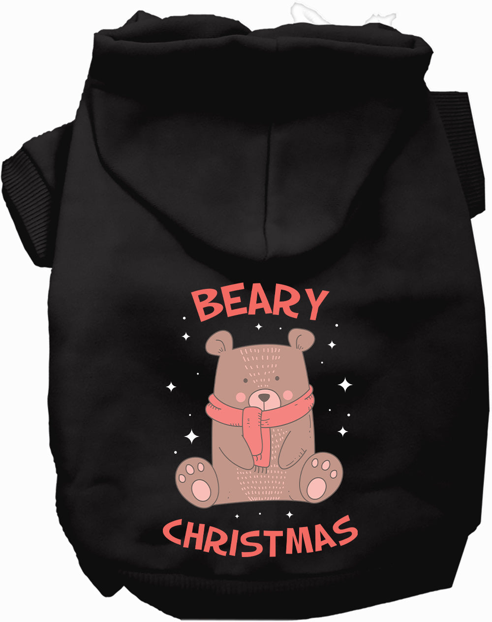 Dog Hoodie Beary for Festive Holiday Pet Comfort and Comfort - close up view