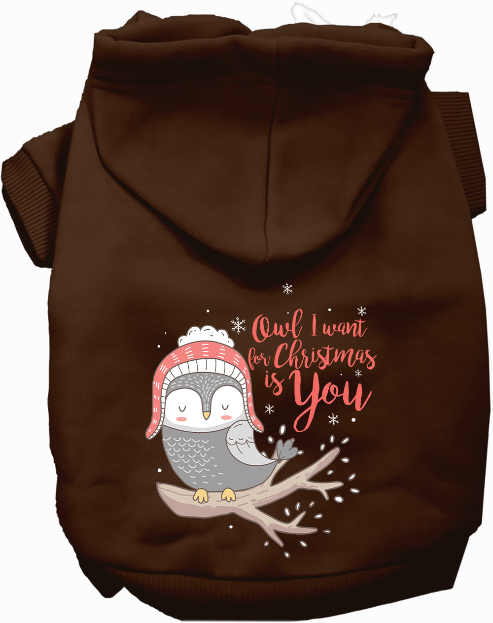 Dog Hoodie Owl Want For for Festive Holiday Pet Comfort - gallery image 5