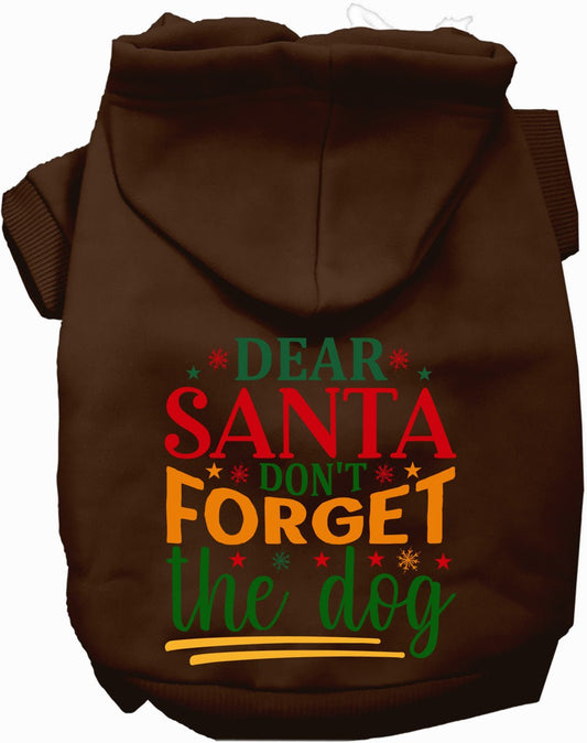 Dog Hoodie Dont Forget the Dog for Festive Holiday Pet - main product image