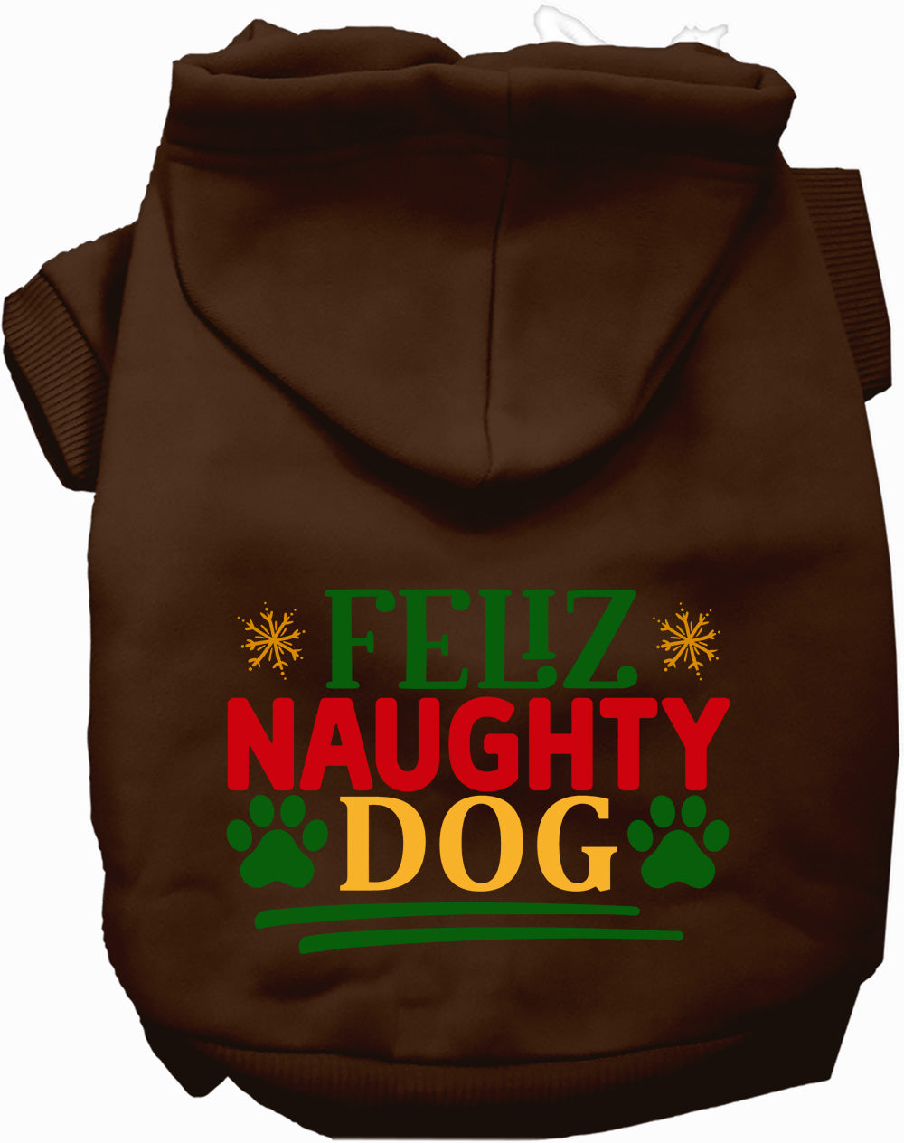 Dog Hoodie Feliz Naughty Dog for Festive Holiday Pet Comfort - gallery image 5