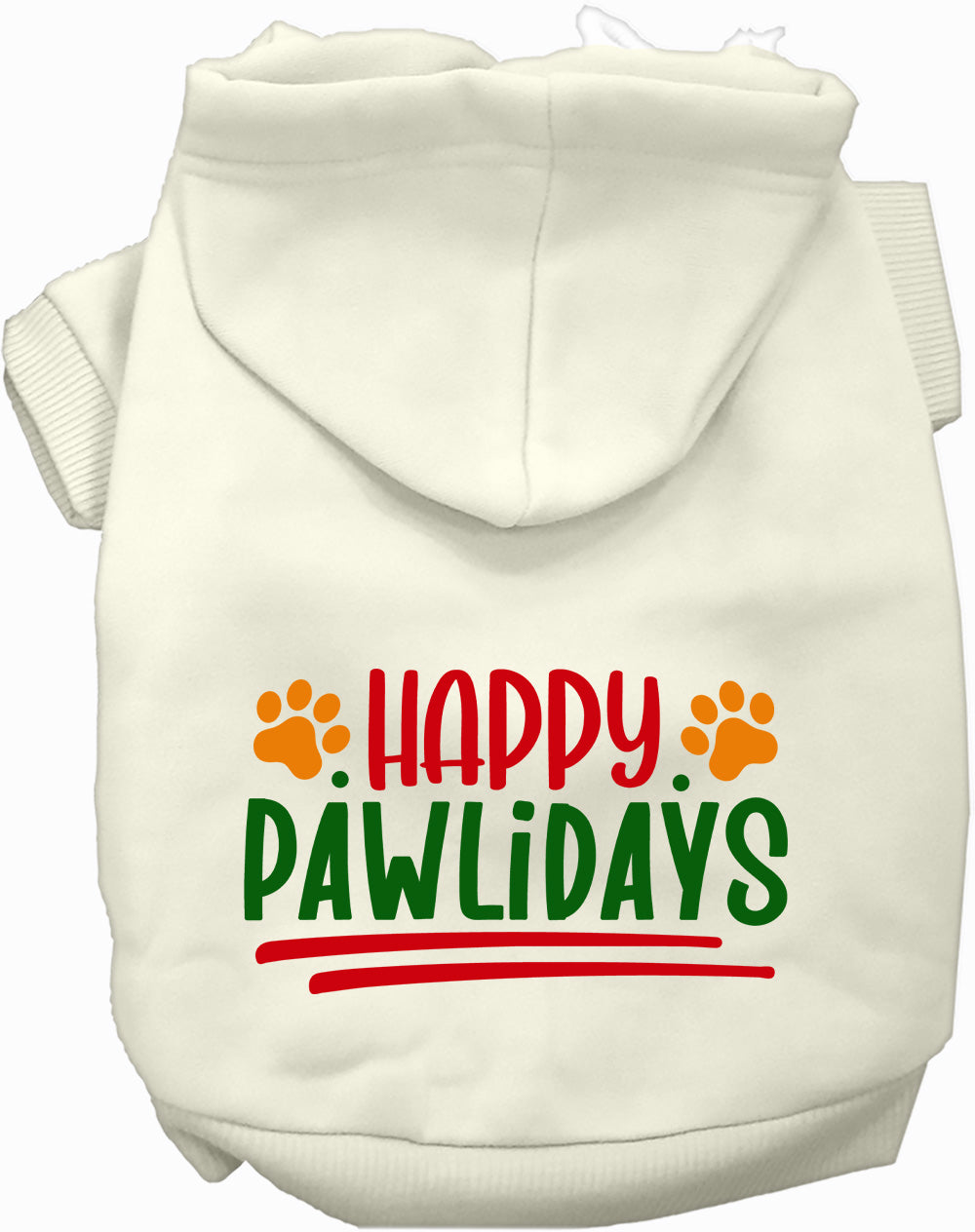 Dog Hoodie Happy Pawlidays Holiday for Festive Holiday Pet - gallery image 6