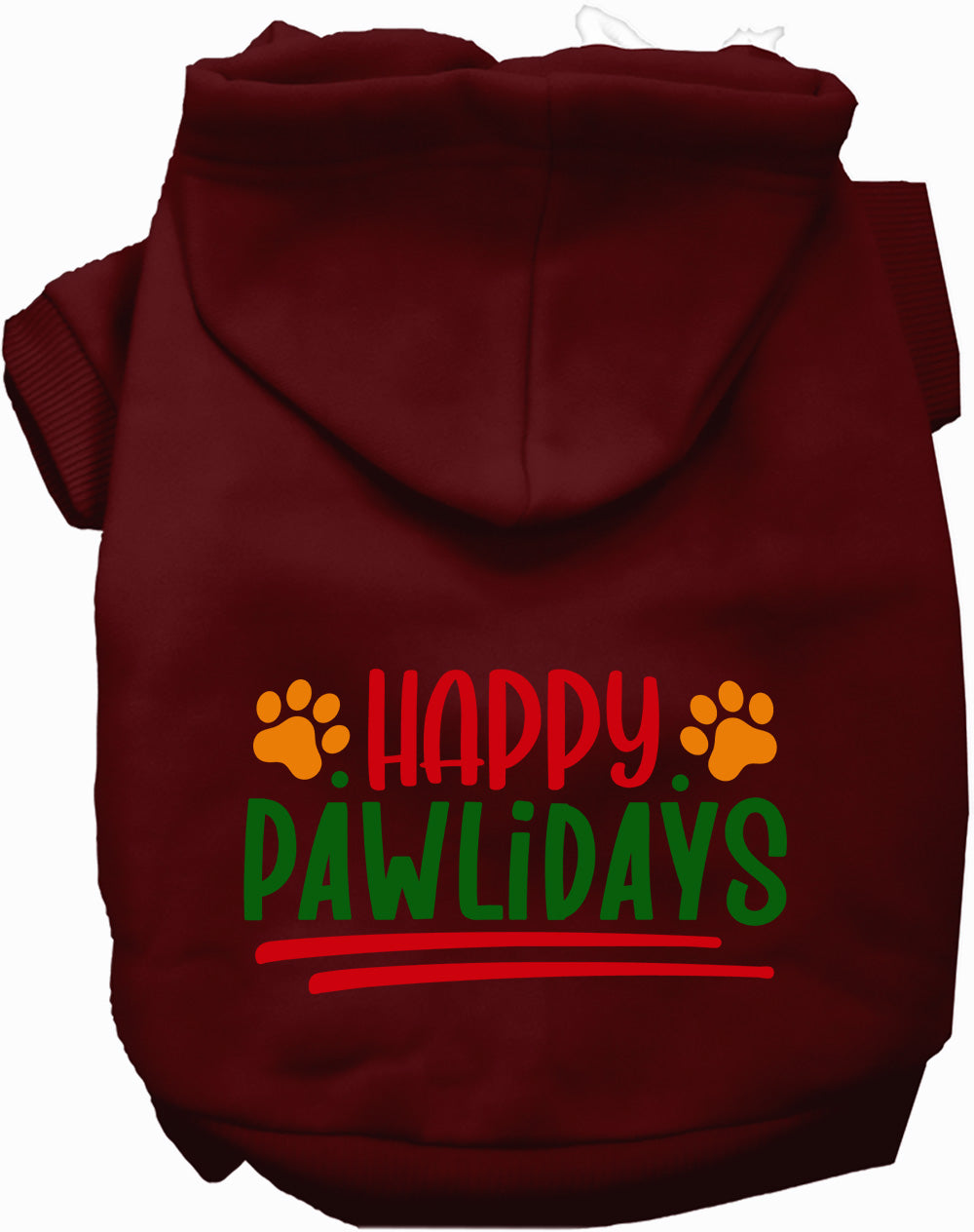 Dog Hoodie Happy Pawlidays Holiday for Festive Holiday Pet - gallery image 9