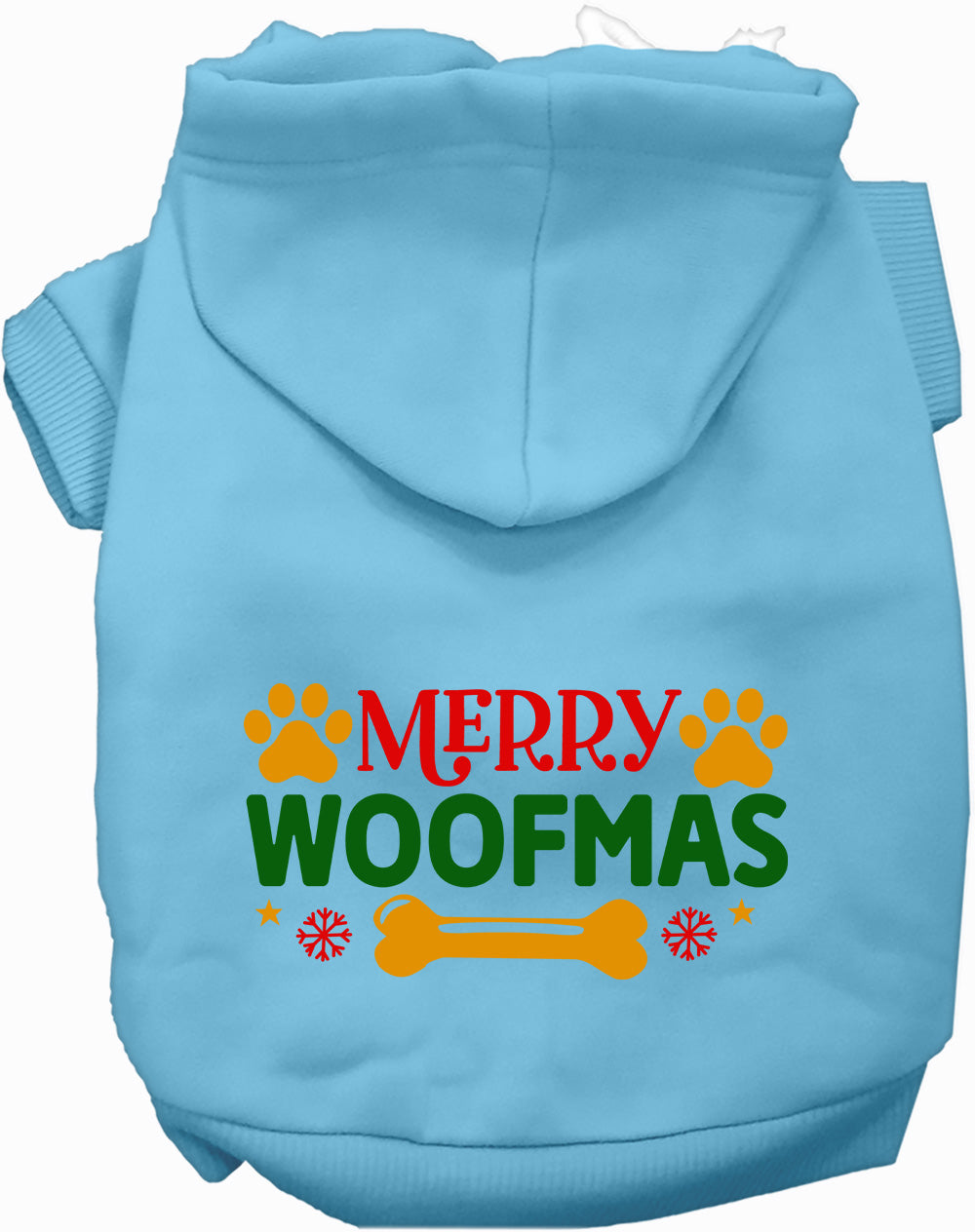 Dog Hoodie Merry Woofmas for Festive Holiday Pet Comfort - lifestyle view