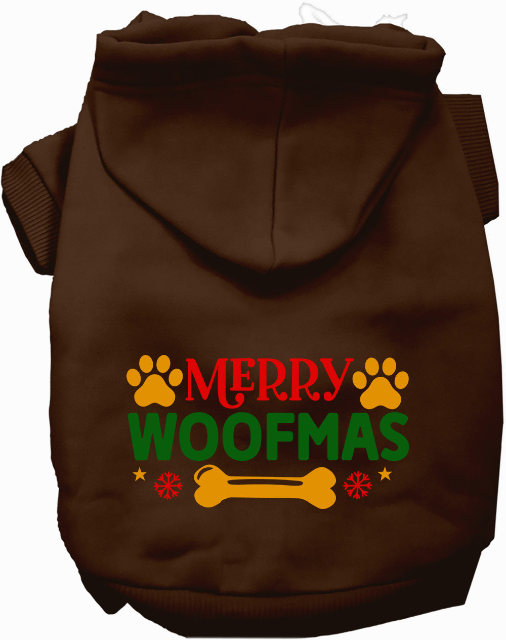 Dog Hoodie Merry Woofmas for Festive Holiday Pet Comfort - main product image