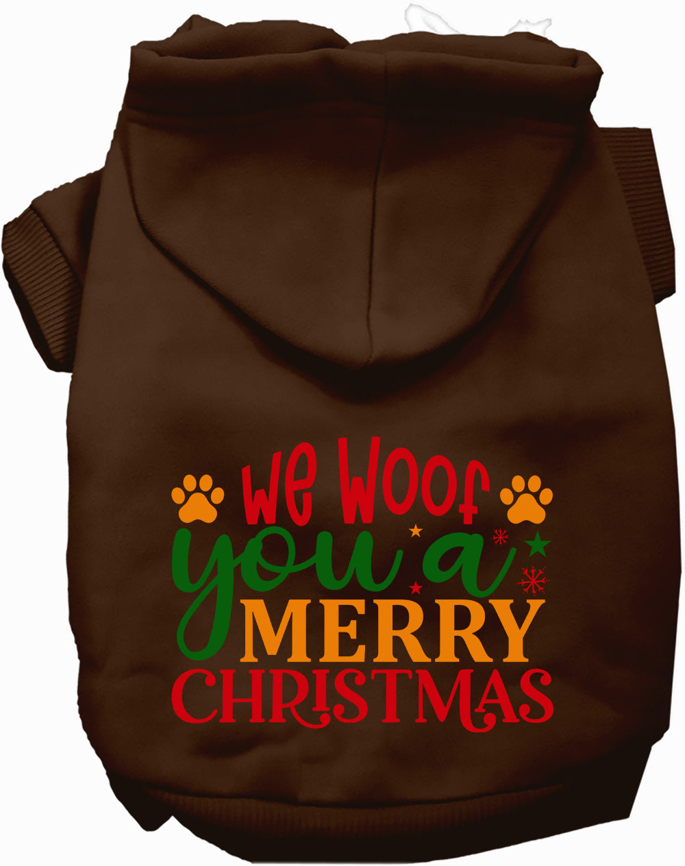 Dog Hoodie We Woof You Merry for Festive Holiday Pet Comfort - gallery image 5