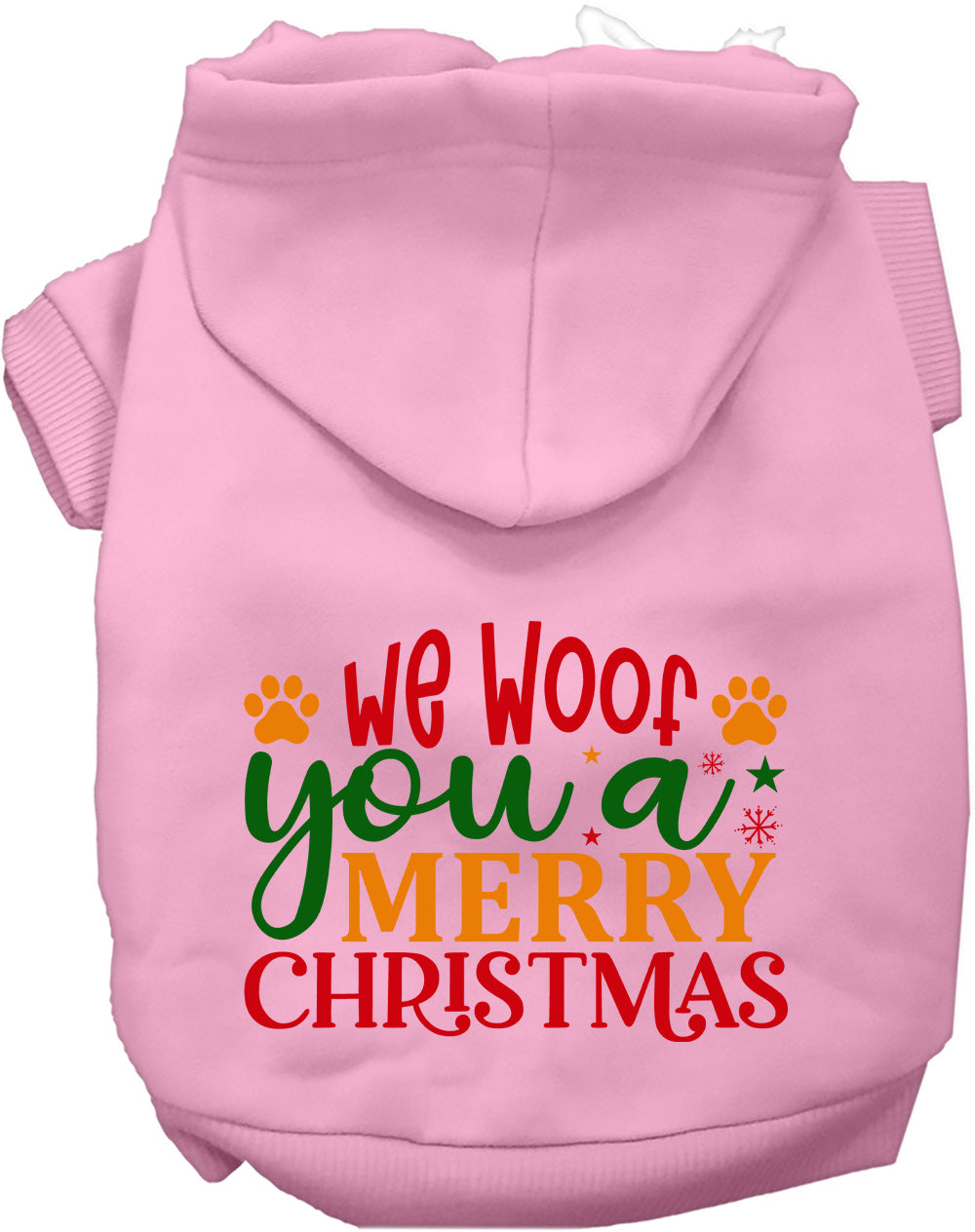 Dog Hoodie We Woof You Merry for Festive Holiday Pet Comfort - gallery image 8