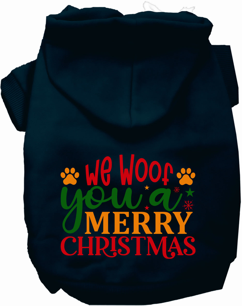 Dog Hoodie We Woof You Merry for Festive Holiday Pet Comfort - gallery image 10