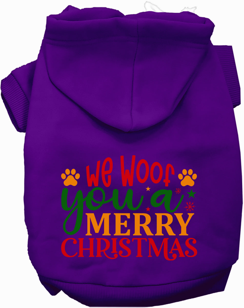 Dog Hoodie We Woof You Merry for Festive Holiday Pet Comfort - gallery image 11