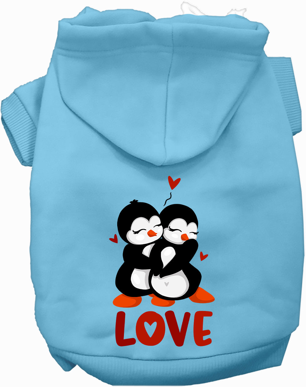 Dog Hoodie Penguin Love for Everyday Pet Style and Comfort - lifestyle view