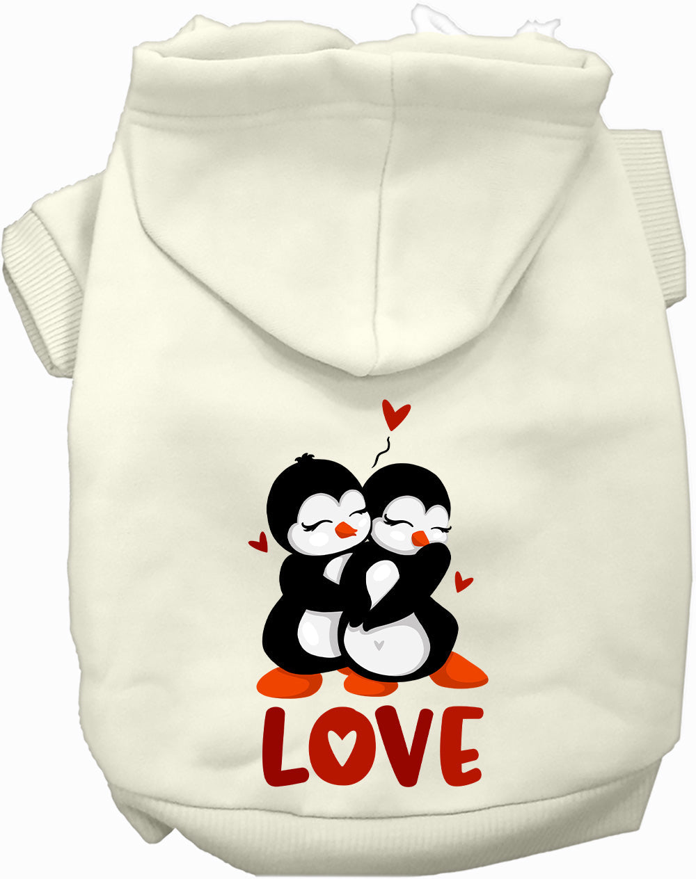 Dog Hoodie Penguin Love for Everyday Pet Style and Comfort - main product image
