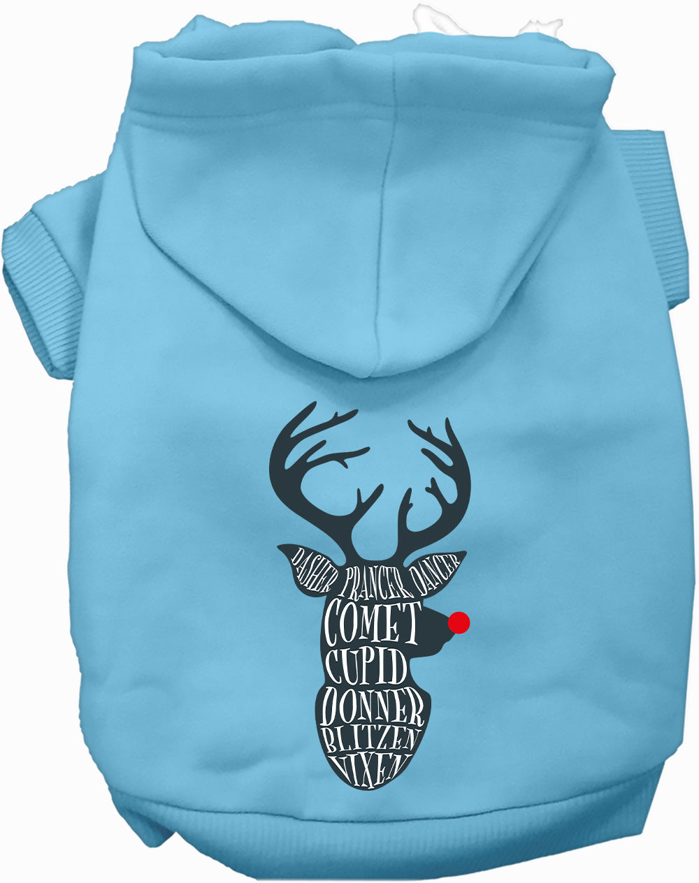 Dog Hoodie All Santas Deer for Festive Holiday Pet Comfort - gallery image 8