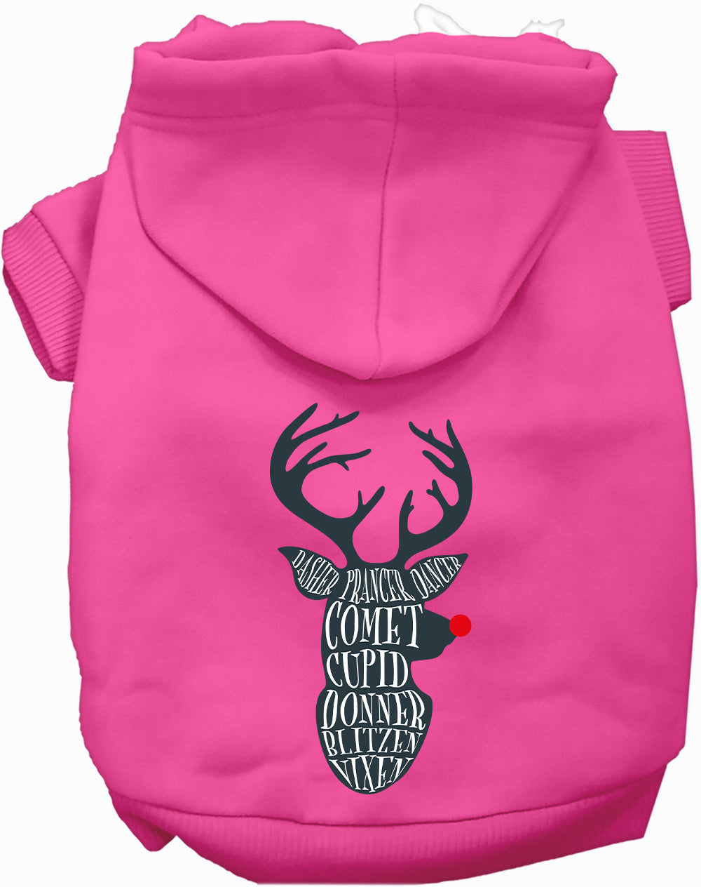 Dog Hoodie All Santas Deer for Festive Holiday Pet Comfort - gallery image 9