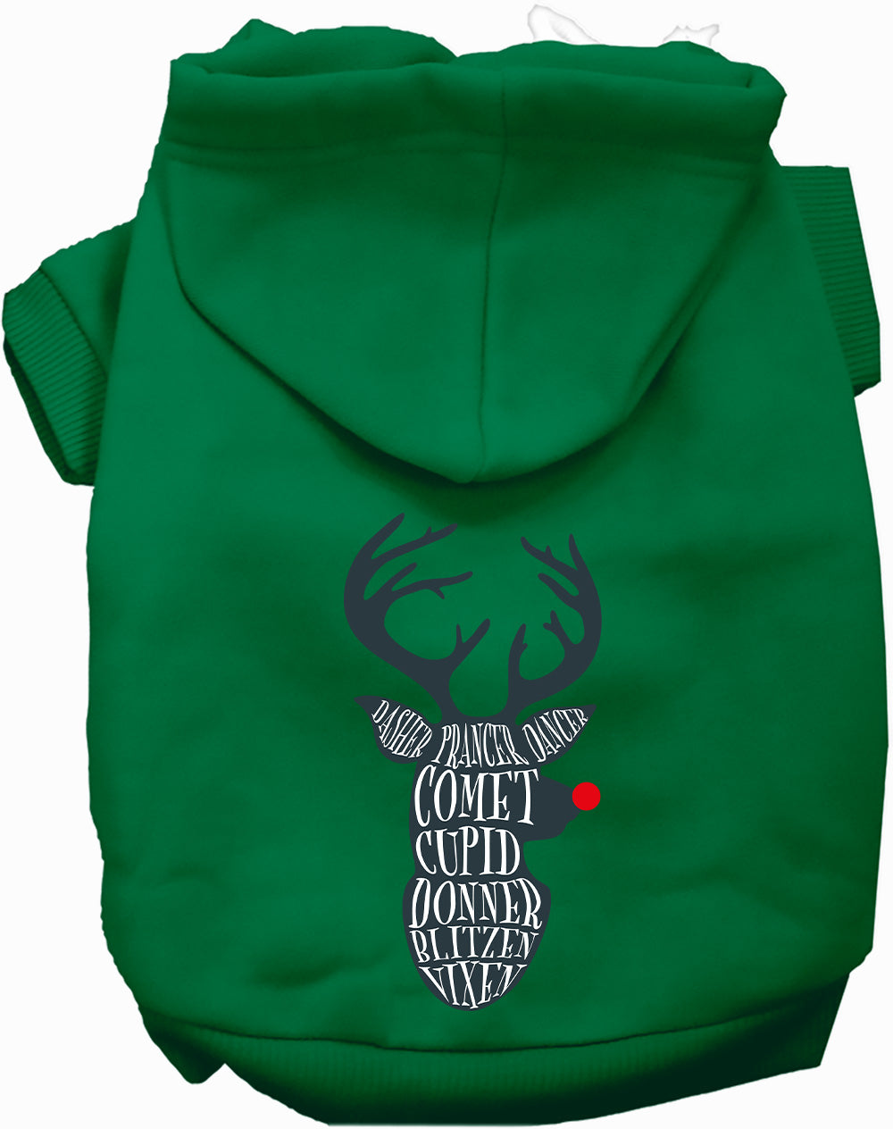 Dog Hoodie All Santas Deer for Festive Holiday Pet Comfort - gallery image 5