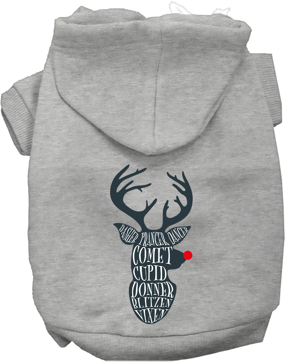 Dog Hoodie All Santas Deer for Festive Holiday Pet Comfort - gallery image 10