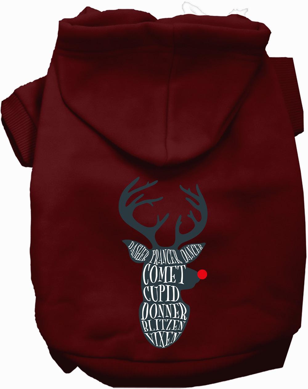 Dog Hoodie All Santas Deer for Festive Holiday Pet Comfort - gallery image 6