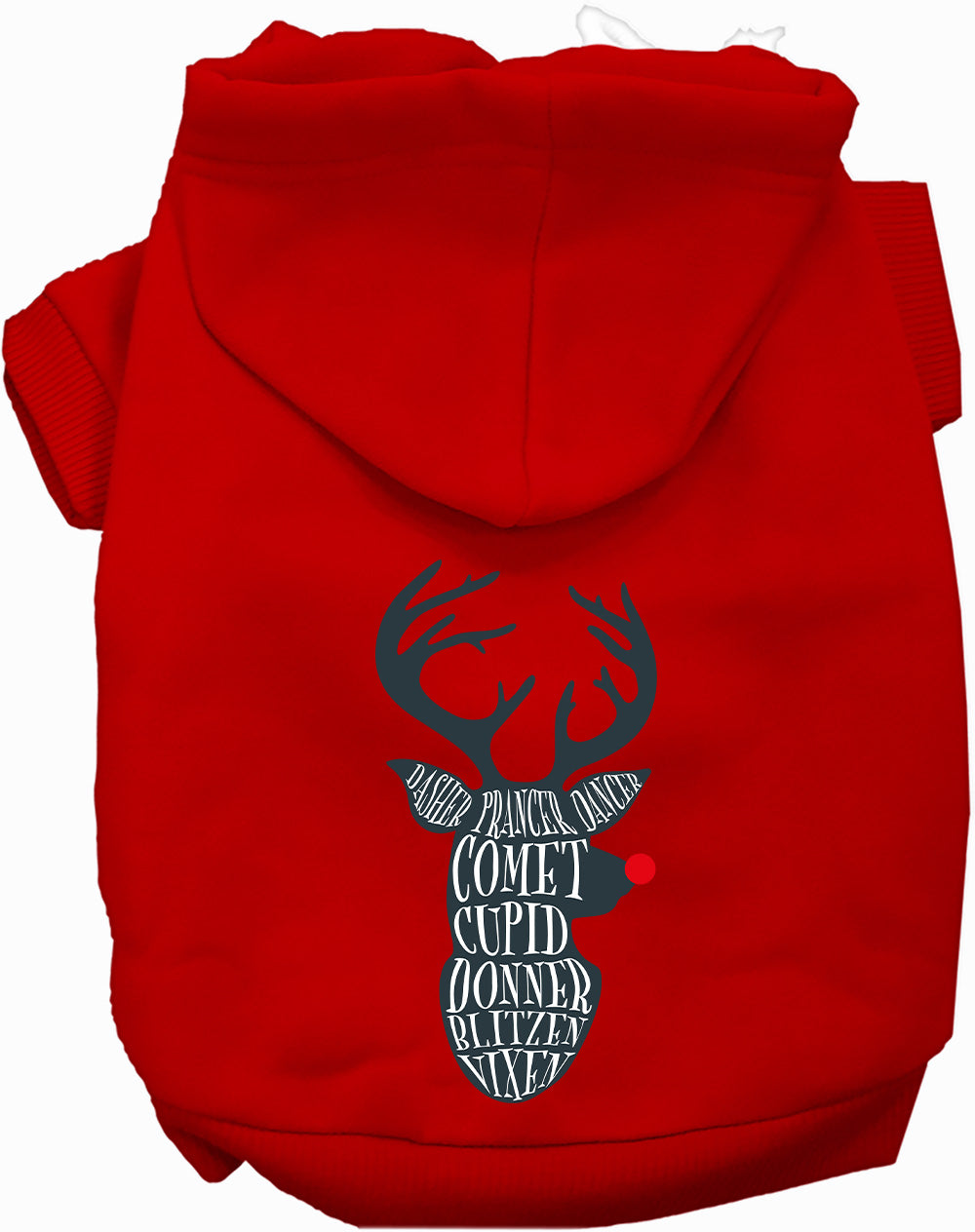 Dog Hoodie All Santas Deer for Festive Holiday Pet Comfort - gallery image 7