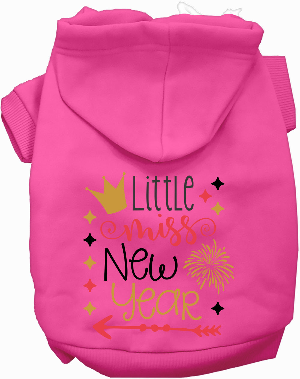 Dog Hoodie Little Miss New Year for Everyday Pet Style and - gallery image 5