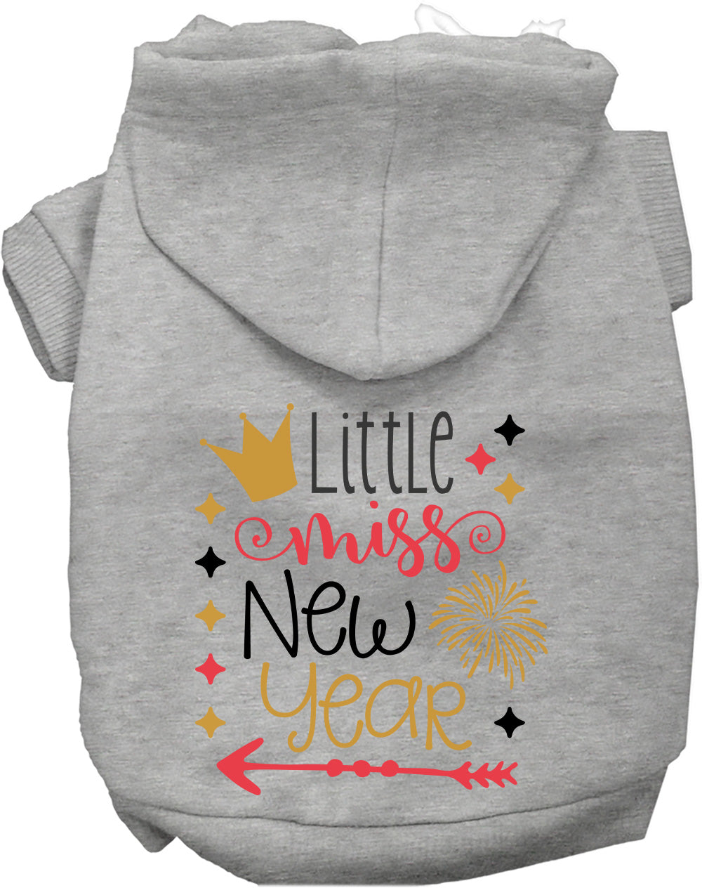Dog Hoodie Little Miss New Year for Everyday Pet Style and - gallery image 6