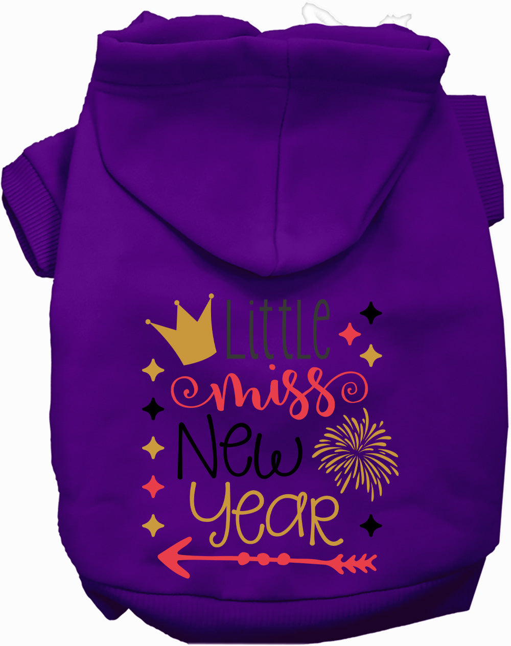 Dog Hoodie Little Miss New Year for Everyday Pet Style and - gallery image 10
