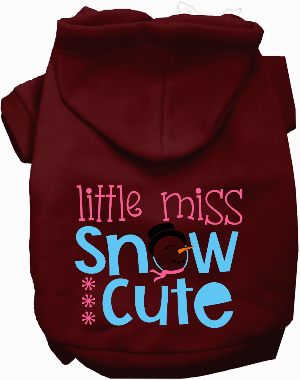 Dog Hoodie Little Miss Snow Cute for Everyday Pet Style and - gallery image 9