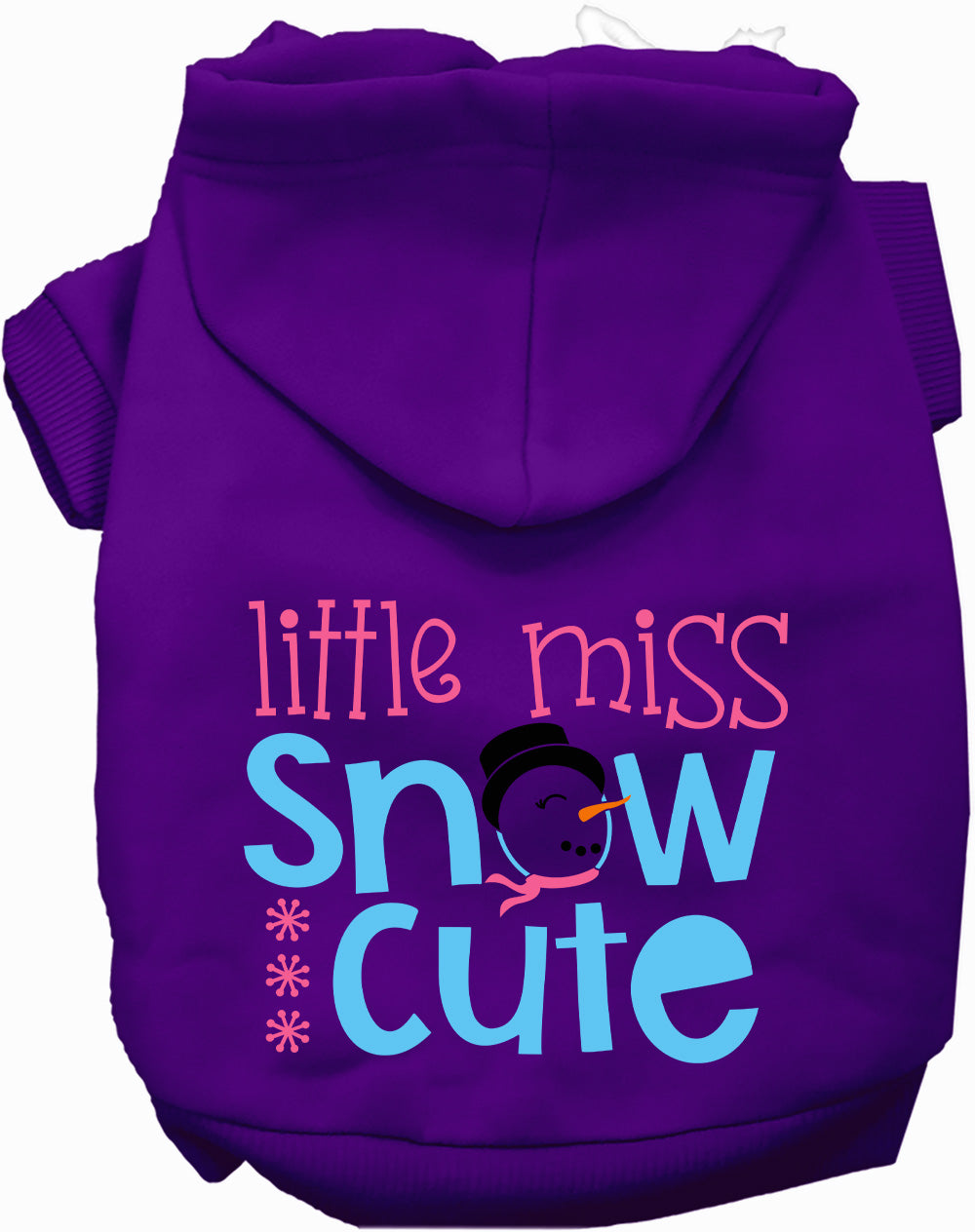 Dog Hoodie Little Miss Snow Cute for Everyday Pet Style and - gallery image 10