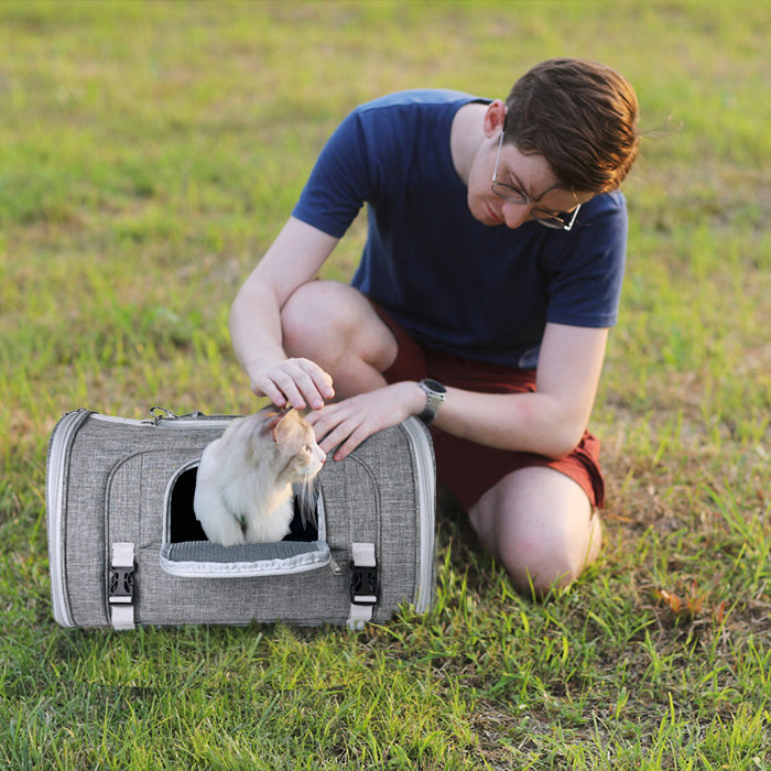 Mr. Peanut's Monterey Series Airline Compliant Horizontal Backpack Pet Carrier - gallery image 22