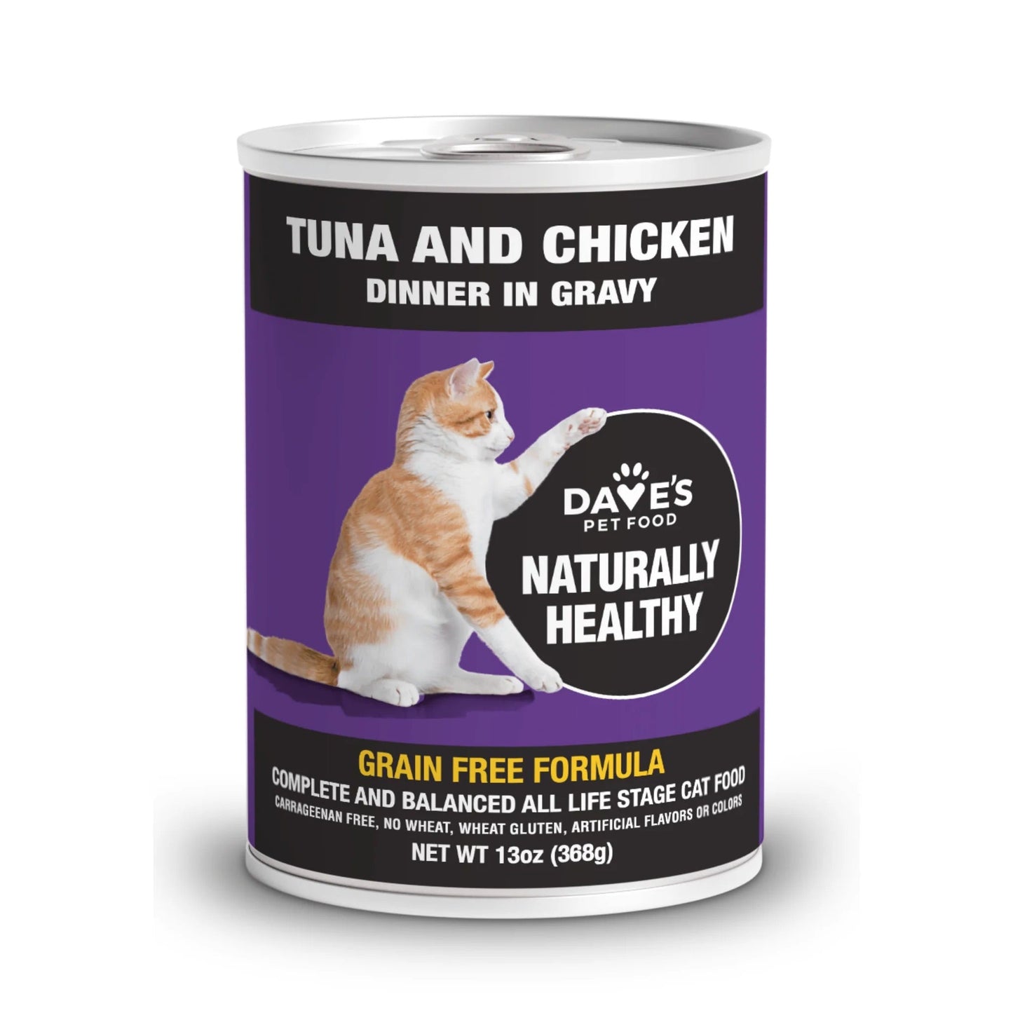 Wet Cat Food Premium Tuna Recipe 13oz Daily Meals Premium - main product image