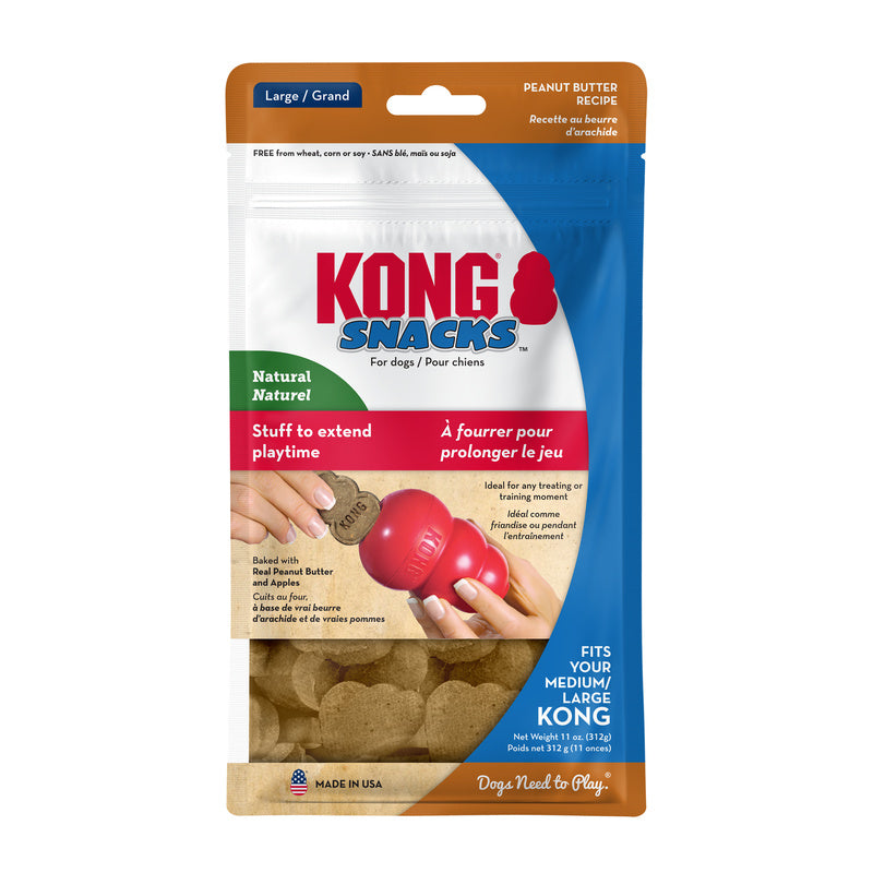 Dog Treats Kong Peanut Butter Chews Large Training Rewards - main product image