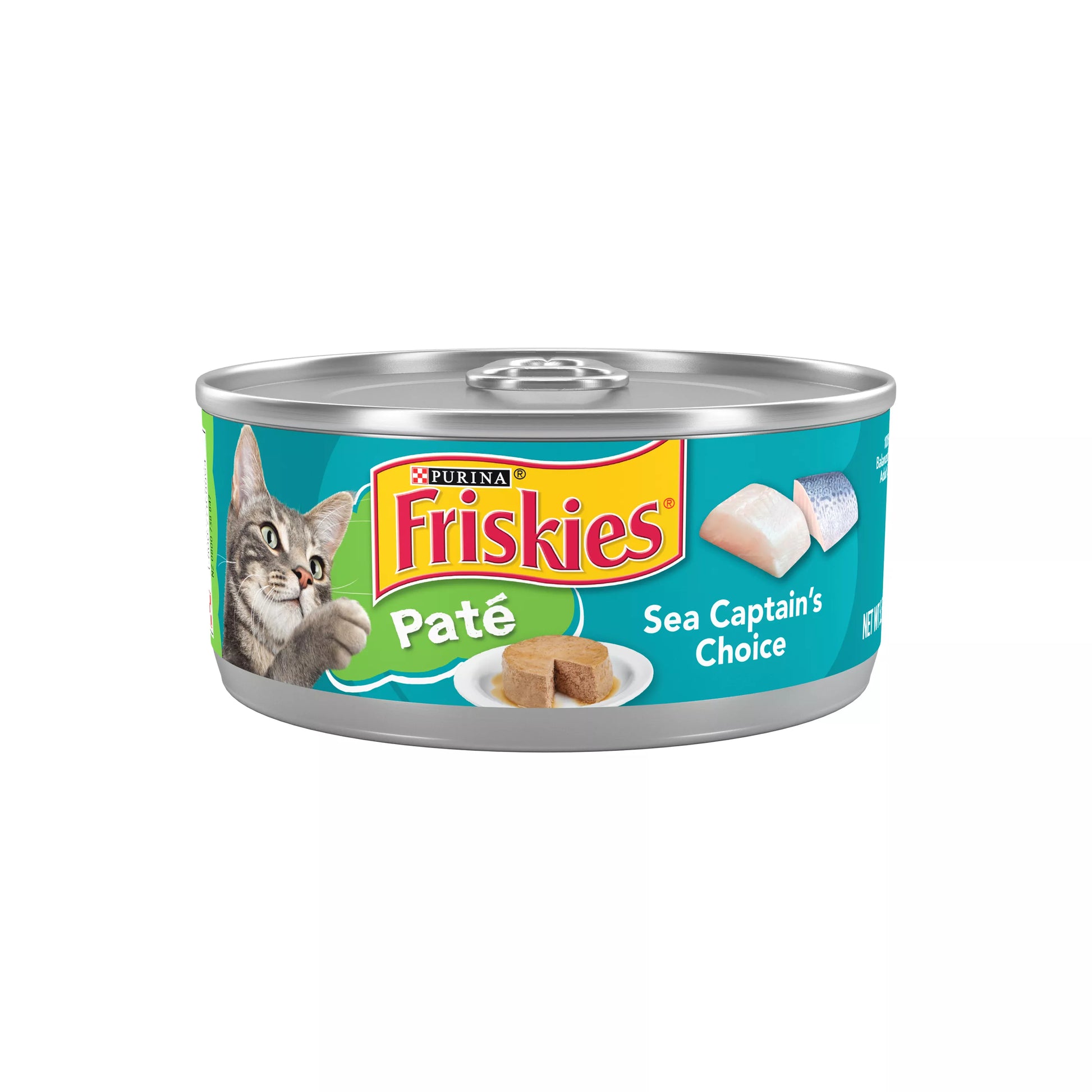 Friskies Sea Captains Pate 5 5Oz Wet Cat Food Premium - main product image