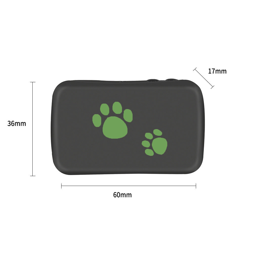 Pet Pvc Material Gps Tracker Anti Lost Dog Training Supplies - close up view