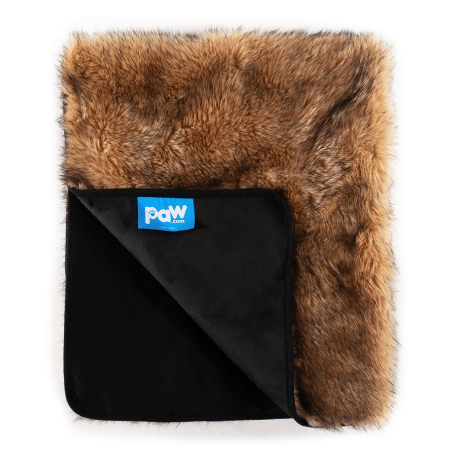 Pupprotector Waterproof Throw Blanket Sable Tan Washable - close up view