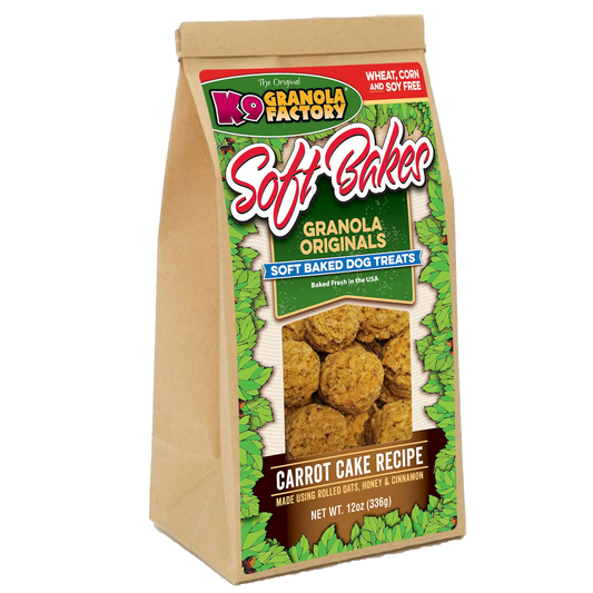 K9 Granola Factory Soft Bakes Carrot Cake Recipe Dog Treats - main product image