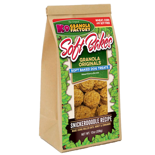 K9 Granola Factory Soft Bakes Snickerdoodle Recipe Dog 12Oz - main product image