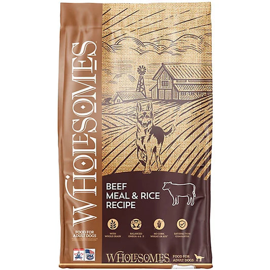 Dry Dog Food Premium Beef Recipe 40lb Daily Meals Premium - main product image