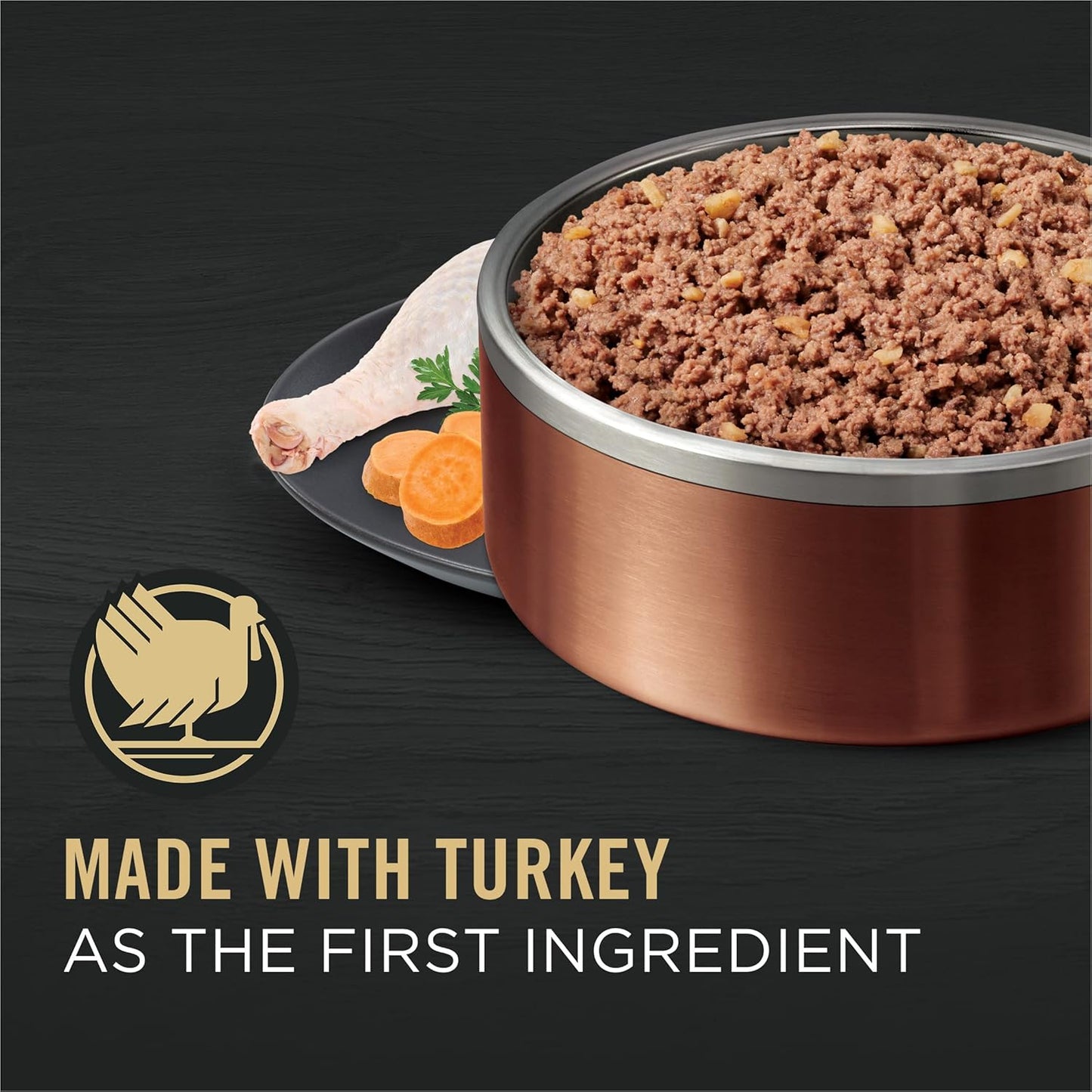 Wet Dog Food Premium Turkey Recipe 13oz Daily Meals Premium - gallery image 8