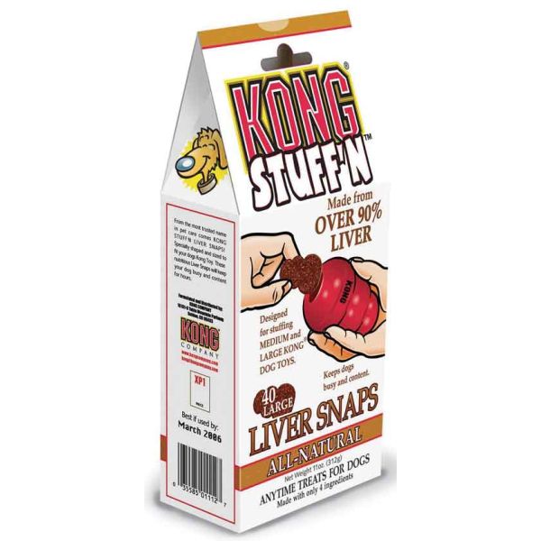 Dog Treats Kong Liver Chews Large Training Rewards Premium - main product image