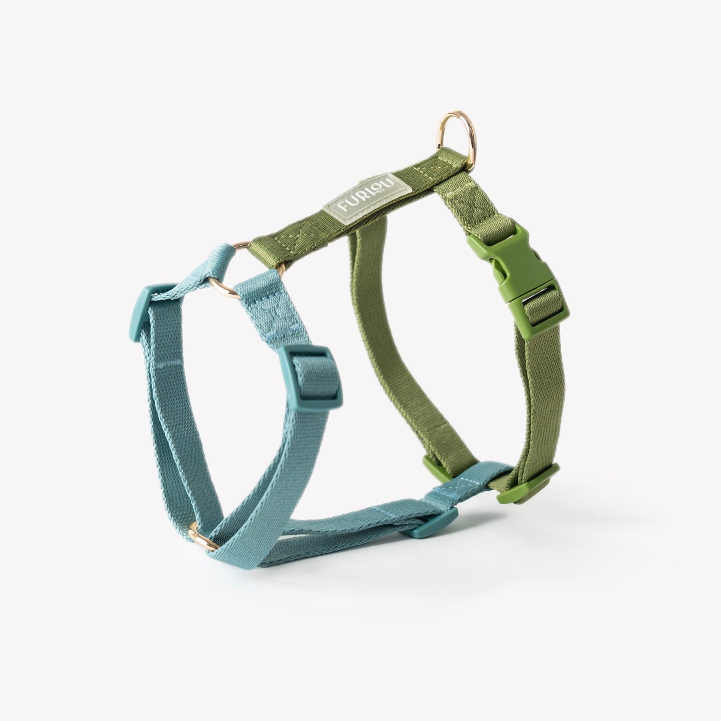 Blue and Green - Dog Harness - main product image