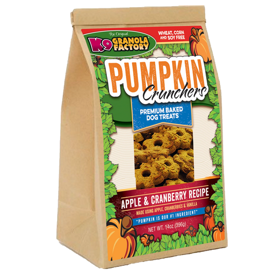 K9 Granola Factory Pumpkin Crunchers Apple Cranberry Recipe - main product image