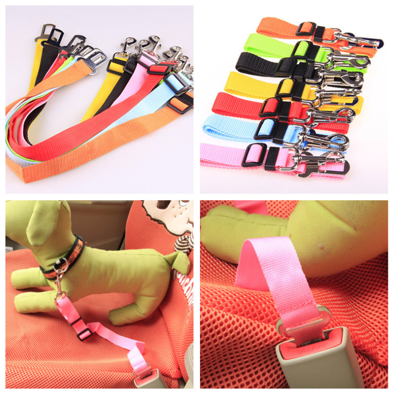 Fixed Strap Polyester Dog Strap Leash Adjustable Dog Walking - detail view