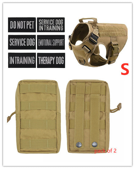 Military Tactical Dog Harness German Shepherd Adjustable Pet - gallery image 7