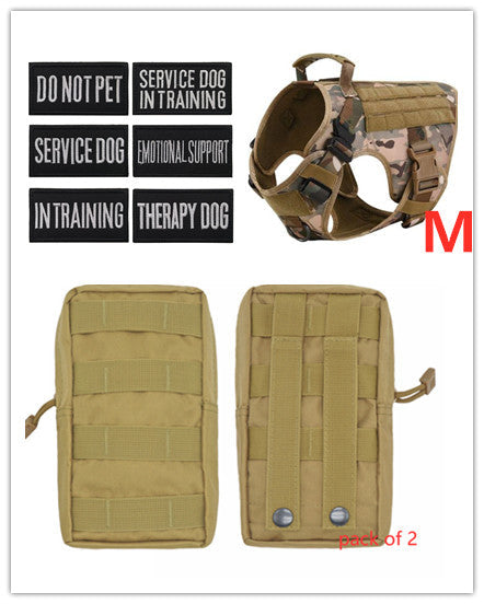 Military Tactical Dog Harness German Shepherd Adjustable Pet - gallery image 20