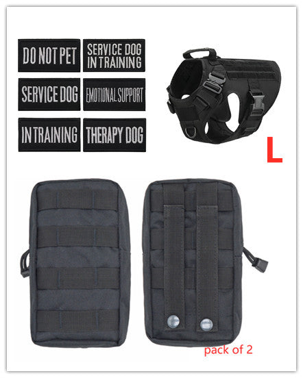 Military Tactical Dog Harness German Shepherd Adjustable Pet - gallery image 17