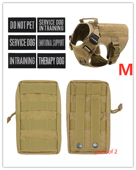 Military Tactical Dog Harness German Shepherd Adjustable Pet - gallery image 8